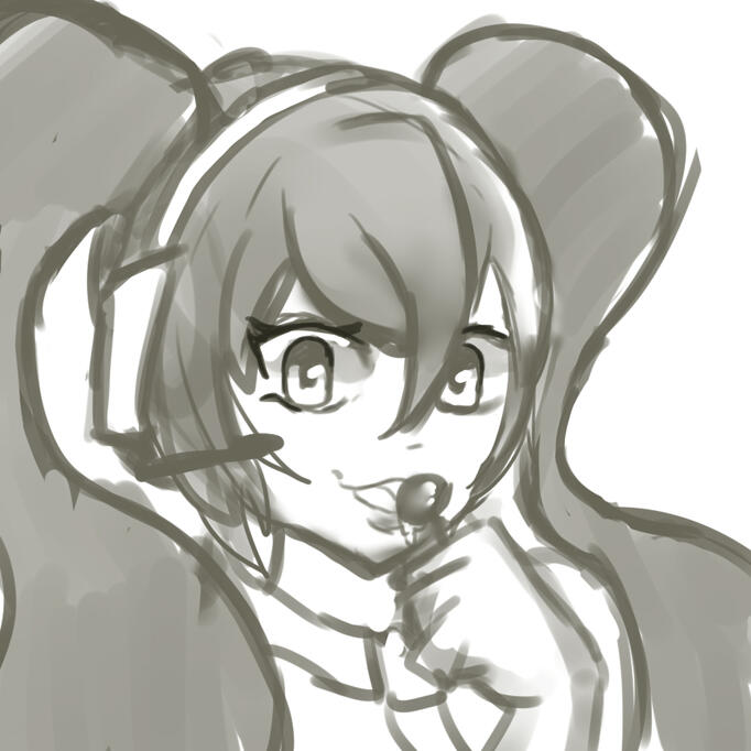 Hatsune Miku Sketch